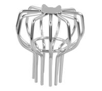 Kisangel Filtre Gouttière Acier Inoxydable Couvercle Drainage Extérieur Anti-bouchage pour Toit Balcon et Jardin Protection et Réutilisable