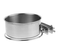 Kisangel Gamelle Suspendue pour Chien et Chat Distributeur Eau et Nourriture sur Pied Fixation Murale avec Support Lavable au Lave-Vaisselle