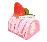 Kisangel Gâteau Artificiel Simulacre Accessoire de Photographie Décoration pour Fête et Éducation Détail Élégant