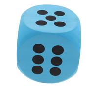 Kisangel Géant Dés Mousse avec Bords Arrondis Dés Jumbo Bleus pour Jeux de Société Activités Éducatives et Événements Garçon Fille
