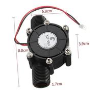 Kisangel Générateur DC Chargeur Generateur Electrique Portable Petit Moteur Hydro Generators Générateur Domestique Mini Hydro Generator Petits Moteurs Moteur Générateur Générateurs Noir