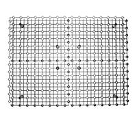 Kisangel Grille en Plastique Robuste pour Bassin de Jardin Support Modulaire Librement Ajustable avec 4 Pièces Noires et 80 Pieds Bac de Filtration et Support pour Fontaine