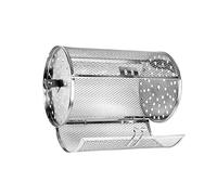 Kisangel Grille Rotative Verticale en Acier Inoxydable Grille De Cuisson Cylindrique pour Four À Rôtissoire Et Barbecue