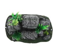 Kisangel Grotte Cachée pour Aquarium Résine Ornement De Paysage Décoration Artificielle pour Poissons Cachette pour Crevettes Et Betta Décoration Aquarium