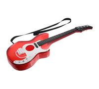 Kisangel Guitare pour Garçon Fille Instrument de Musique Simulé pour Éducation Précoce Favorise Apprentissage Musical Développement des Compétences Guitare avec Cordes pour Garçons et