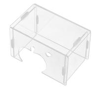 Kisangel Habitat en Acrylique Polyvalent pour Hamster Cachette Décorative pour Petits Animaux