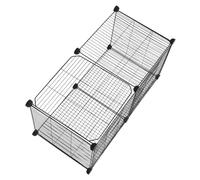 Kisangel Habitat Spacieux et Portable pour Animaux Enclos Robuste pour Usage Intérieur et Extérieur Accueille Jusqu à Petits Oiseaux