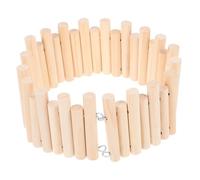 Kisangel Hamster Wooden Bridge Et Fence Accessoires De Cage Décoratifs pour Petits Animaux Plateformes Bois pour Éveil Et Activité