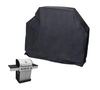 Kisangel Housse Barbecue Résistante Imperméable Anti-poussière Protection Extérieure pour Grill Jardin Mobilier Noir