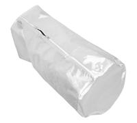 Kisangel Housse de Protection Gaz 15 Kg pour Bouteille Extérieure la Cuisine Jardin, Couverture Étanche Argentée Ø33x70 Cm, Anti-poussière et Protection UV Résistante aux Intempéries,