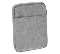 Kisangel Housse de Protection pour Liseuse 6 Pouces Étanche Gris Étui de Transport Pratique et Élégant pour Lecteur Ebook Pochette de Voyage Sécurisée avec Rangement Interne