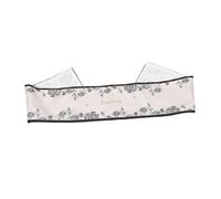 Kisangel Housse de Protection pour Piano Couvre Clavier Lavable avec Motif Floral Protection Poussière pour Claviers Électroniques et Numériques Design Rétro Americain