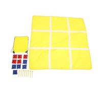Kisangel Jeu de de Sacs Colorés pour Garçon Fille et Adultes Jeu Dextérieur Interactif pour Jardin Pique et Fêtes Famille Renforce Esprit Déquipe et Divertissement