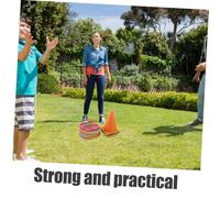 Kisangel Jeu de Lancer Danneaux Extérieur Set avec Cônes et Anneaux Plastiques Divertissement Sensoriel pour Garçon Fille Coordination Œil Main et Développement Moteur pour Jardin et Plein