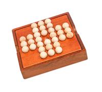 Kisangel Jeu Échecs Bois avec Perles Éducatives Boîte de Rangement Jeu de Société pour Garçon Fille Stimule la Coordination Main Œil