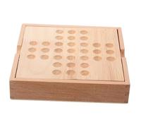 Kisangel Jeu Échecs Éducatif Bois Interactif pour Garçon Fille Double Joueur Cadeau pour Garçons et Filles Développement Motricité Esprit Stratégique