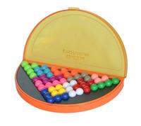 Kisangel Jeu Éducatif Défis Perles Orange pour Garçon Fille Développement Spatial et Pensée Stratégique Cadeau Anniversaire et Noël