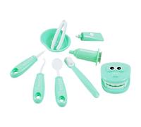 Kisangel Jouet de Dentiste pour Garçon et Filles Kit de Médecin Éducatif Trousse Médicale Jouet de Jeu de Rôle Développement Créatif Activité de Simulation 1 Ensemble