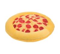Kisangel Jouets À Mâcher pour Chiens Agressifs en Forme De Pizza Qui Couinent Et Samusent À Se Brosser Les Dents