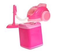 Kisangel Jouets Appareils de Cuisine Miniatures Machine à Laver et Aspirateur Fonctionnels pour Garçon Fille pour Jeu de Rôle et Imitation des Tâches Ménagères