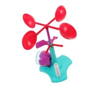Kisangel Jouets éducatifs Mémètre de Vitesse et de Direction Vent anémomètre de Vitesse Vent Outil d'enseignement des Sciences expériences scientifiques pour Les Enfants Plastique