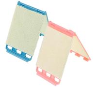 Kisangel Kit de Nettoyage de Cordes de Guitare 2pcs en Abs et Tissu, Portable Fonction de Protection du Manche pour Guitare Acoustique et Électrique