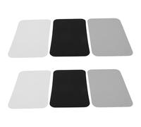 Kisangel Kit de Réparation Kayak Gonflable 6pcs Patchs PVC Étanches Faciles à Utiliser Découpe pour Bateaux et Radeaux Gonflables