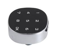 Kisangel Kit de Serrure Électronique à Code pour Tiroir et Valise, Alliage de Zinc Robuste Combinaison Réglable de 4 à 15 Chiffres, pour Sécuriser Vos Bagages