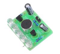 Kisangel Kit DIY de Soudure Sonore avec Lampe Mélodieuse à LED Kit Électronique Éducatif pour Débutants Projet Entraînement Soudure et Création de Circuits Lumineux Interactifs