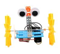 Kisangel Kit DIY Robot Voiture Équilibrée Éducatif pour Garçon Fille et Adultes Scientifique Interactif pour Expériences Stem et Développement Cognitif