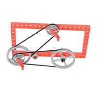Kisangel Kit Éducatif Scientifique pour Garçon Fille DIY Pignons et Poulies Sûr Jeu Pédagogique pour Développer la Cognition et Lintérêt Matériel de Formation Scientifique Pratique et