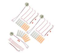 Kisangel Kit Scientifique de 3 Piles à Fruits DIY en Métal Horloge Électronique Dispositif D’Expérimentation Physique Éducatif pour Étudiants Créatif D’Énergie et Kit D’Apprentissage