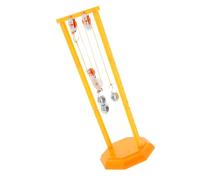 Kisangel Kit Scientifique Poulies et Rouages pour Garçon et Filles Taille Moyenne Plastique et Métal Kit D’ingénierie Éducatif Stem Élèves Primaire et Collège Expériences de Physique Jeu