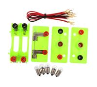 Kisangel Kit Stem Éducatif pour Garçon Fille Ensemble Expériences Physique avec Circuits Série et Parallèle Matériel Pédagogique pour Apprentissage Autonome et Développement des Compétences