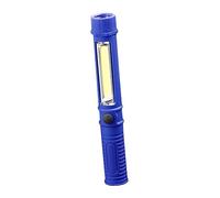 Kisangel Lampe de Travail Cob LED Portable Multifonctionnelle avec Aimant Intégré Lampe de Poche Compacte et Légère pour Réparation Camping Randonnée et Urgences Bleu