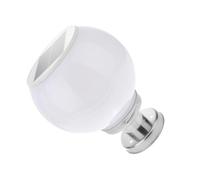 Kisangel Lampe Solaire Extérieure Décorative à LED Blanche pour Clôture et Jardin Éclairage Paysage à Colonne avec Socle Aléatoire Installation Facile Éclairage sans Couleur Aléatoire