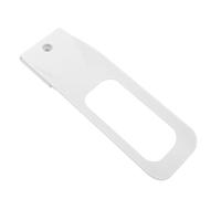 Kisangel Levier de Distributeur d'Eau pour Réfrigérateur Blanc à Bouton-Poussoir Accessoire Intérieur Solide Contrôle Précis du Débit Remplacement pour Distributeurs d'Eau Économie