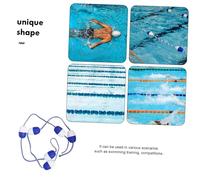 Kisangel Ligne De Bouée Flottante pour Piscine Corde De Séparation Pratique Balise De Piscine avec Flotteur Accessoire De