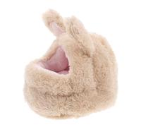 Kisangel Lit Confortable pour Cochon Dinde Abri en Peluche pour Hamster Nid pour Planeur en Sucre Lit pour Petit Animal Cachette pour Lapin Cachette pour Chinchilla