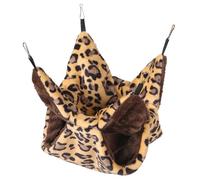 Kisangel Lit de Couchage de Luxe pour Cochon d'Inde Hamac pour Hamster Nid de Chinchilla Doux Hamac pour Animaux de Compagnie Quatre Saisons