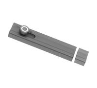 Kisangel Loquet à Glissière pour Porte Française Verrouillage Adhésif Intérieur Anti-effraction Loquet Encastré pour Portes Coulissantes Sécurisées
