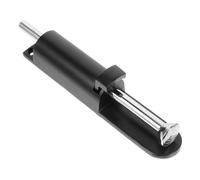 Kisangel Loquet à Ressort pour Portail et Portes Bois Métal Verrou à Ressort Solide pour Portes de Jardin et Dépendances Targette Extérieure Pratique et Design Élégant Noir