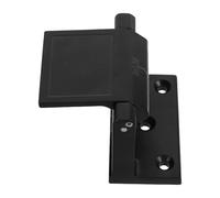 Kisangel Loquet de Sécurité pour Porte D’hôtel en Alliage de Zinc Noir, Verrou de Sécurité de Porte D’entrée, Loquet de Nuit pour Préserver L’intimité, pour Hôtels, Appartements