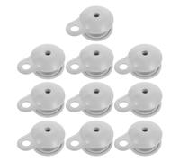 Kisangel Lot de 10 Clips de Fixation pour Enrouleur de Couverture Solaire, compatibles avec Les couvertures de Piscine enterrées et Hors Sol. Ces Clips Permettent de Fixer Les bâches enroulées.