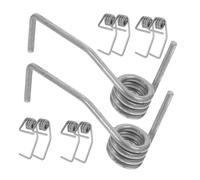 Kisangel Lot De 10 Ressorts De Fermeture De Porte Pour Réfrigérateur Congélateur Argent