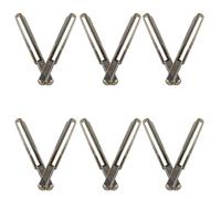 Kisangel Lot de 12 Chevilles de Corde de Harpe et Lyre en Métal Robuste, Fixation Stable pour Instruments à Cordes, Compatible Guitares et Violons, Accessoire Professionnel pour Musique
