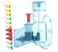 Kisangel Lot de 12 Mini À Eau Transparents pour Enfants Idéal pour Les Fêtes sur La Plage Ou comme À Jet d'eau Couleur Aléatoire