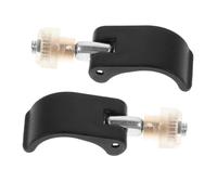 Kisangel Lot de 2 Accessoires de Verrouillage Externe en Nylon pour Bâtons de Randonnée Universels, Compatibles Trekking et Alpinisme, Agrafes Réglables pour Marche en Plein Air,