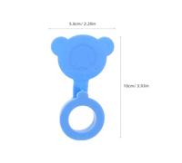 Kisangel Lot de 2 Bouchons Étanches en Silicone pour Bassin Bébé Accessoires Anti-Fuite Gris et Vert Compatibles Bassins Pliables Pratiques pour Bain à Domicile et en Voyage