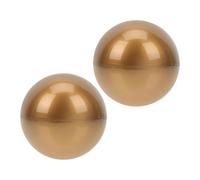 Kisangel Lot de 2 Boules de Loterie en Plastique Doré 12 CM Sphères Ouvrables pour Jeux de Société et Accessoires de Fête pour Tirages au Sort et Tombolas Festives